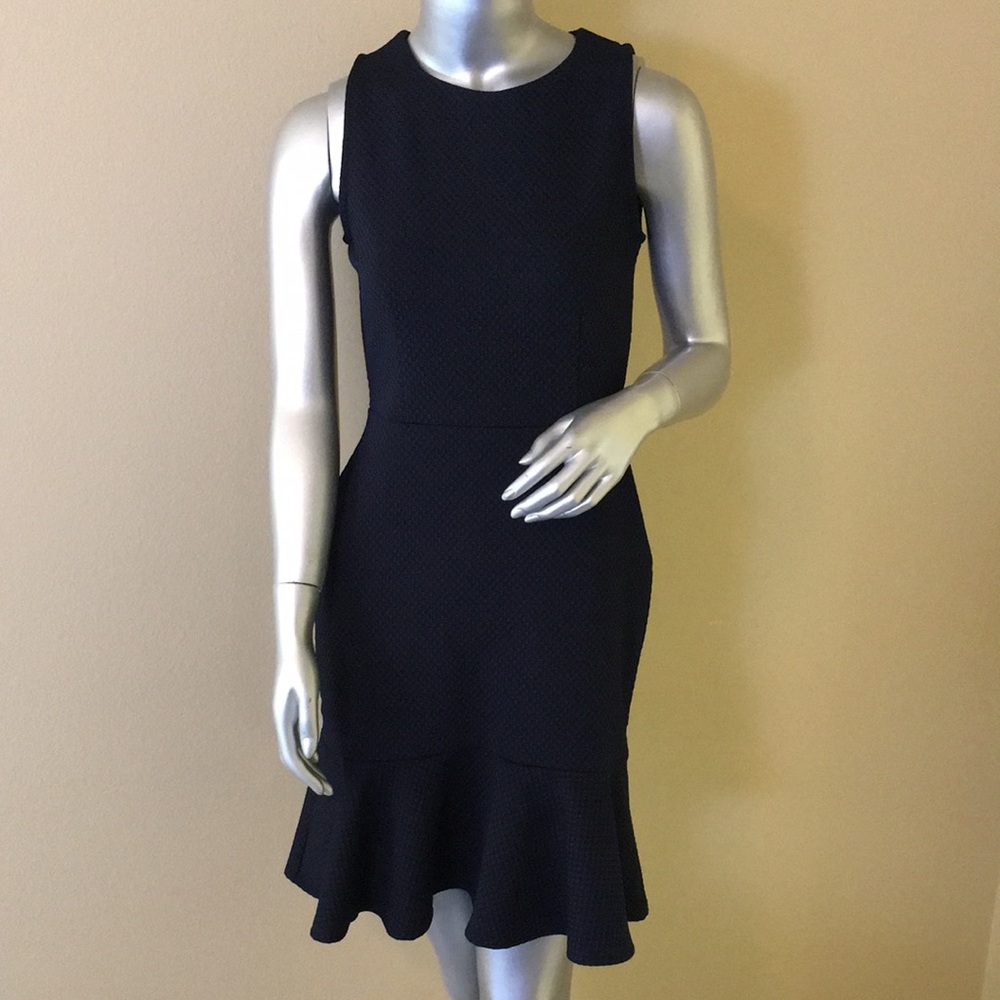 Banana Republic Jacquard Flounce Dress